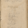 Notebook 1: ("A"). Includes printed calendars for 1851/52; entries dated 1853-54