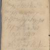 Notebook 1: ("A"). Includes printed calendars for 1851/52; entries dated 1853-54