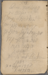 Notebook 1: ("A"). Includes printed calendars for 1851/52; entries dated 1853-54