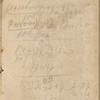 Notebook 1: ("A"). Includes printed calendars for 1851/52; entries dated 1853-54