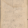 Notebook 1: ("A"). Includes printed calendars for 1851/52; entries dated 1853-54
