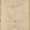 Notebook 1: ("A"). Includes printed calendars for 1851/52; entries dated 1853-54