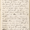 Notebook 9: ("F"). "Note Book  John Burroughs  Treasury Dept Washington DC  Feb. 27 1865." "In the Hemlocks"
