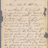 Notebook 6: ("G"). "John Burroughs No 377 First St East Capitol Hill Dec.14 1865." Walt Whitman