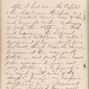 Notebook 6: ("G"). "John Burroughs No 377 First St East Capitol Hill Dec.14 1865." Walt Whitman