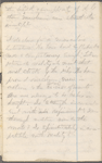 Notebook 12: ("I"). "John Burroughs 377 First St East Washington DC  Mar. 1st 1866" 