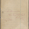 Notebook 7: ("J"). "John Burroughs No 377 First St East Washington DC Mar. 8, 1866." Chapters on "Beauty" and "The Earth"