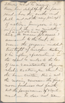 Notebook 10: ("K"). "John Burroughs 377 First St East Washington DC Mar. 24 1865" 