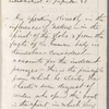 Notebook 10: ("K"). "John Burroughs 377 First St East Washington DC Mar. 24 1865" 