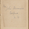 Notebook 2: ("M"). Diary, with entries from 1882 and 1883