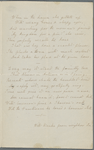 Alcott, Louisa May. "The Hawthorne." Holograph poem, signed "neighbor Lu," undated.
