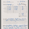 Stage manager's log