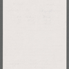 Stage manager's log
