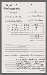 Stage manager's log