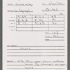 Stage manager's log