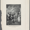Saint Ambrose refusing Theodosius entry to church after his massacre of the Thessalonians. (From a painting by Rubens). 