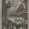 The Memorial services in the Cathedral of Notre Dame at Paris. The anniversary of the death of president Thiers.