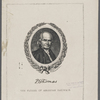 P.E. Thomas [signature]. The father of American railways