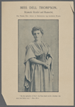 Miss Dell Thompson, dramatic reader and humorist, for terms, etc. apply at residence, 135 Lefferts Place. 