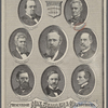 President Hayes and his cabinet. George W. M'Crary. War.  R.W. Thompson. Navy.  David M. Key. Postmaster General.  Rutherford B. Hayes. Charles E. Devens. Attorney General.  Carl Schurz. Interior.  John Sherman. Treasury.  William E. Evarts. Sec. of State. 