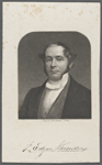 J. Edgar Thomson [signature] engraved expressly for W. Alvin Lloyd's steamboat and railroad guide. 