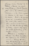 Burroughs, John, "Walt Whitman & his Art," holograph MS, with signature.