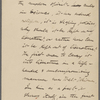 Burroughs, John, "The spirit of democracy," part of holograph MS, unsigned.
