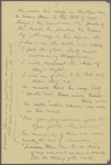 Burroughs, John, "The poet of the cosmos," part of holograph MS, signed and dated, Nov. 15-16, 1915.