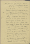 Burroughs, John, "The poet of the cosmos," part of holograph MS, signed and dated, Nov. 15-16, 1915.