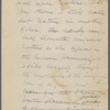 Burroughs, John, Lecture on Walt Whitman, holograph MS, unsigned.