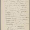 Burroughs, John, Lecture on Walt Whitman, holograph MS, unsigned.