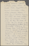Burroughs, John, Lecture on Walt Whitman, holograph MS, unsigned.