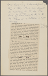 Burroughs, John, Lecture on Walt Whitman, holograph MS, unsigned.