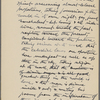 Burroughs, John, part of chapter of Field and Study on Whitman, holograph MS, unsigned.