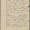 Burroughs, John, part of chapter of Field and Study on Whitman, holograph MS, unsigned.
