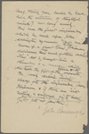 Burroughs, John, part of chapter of Field and Study on Whitman, holograph MS, unsigned.