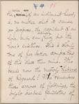O'Connor, William D. [A Defence of Whitman], written as a letter to R. M. Bucke, dated Feb. 22, 1882.