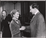 Miriam Hopkins, Patience Cleveland and unidentified in the stage production Look Homeward, Angel