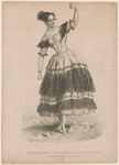 Mlle. Fanny Elssler in La cachucha