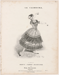 La cachucha, as danced by Madlle Fanny Elssler; and Waltz sentimentale