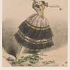 Fanny Elssler in the favourite dance La cachucha