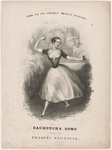 Hark t'is the castanet merrily sounding the Cachucha song.