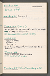 Stage manager's logs