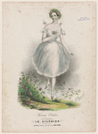Fanny Elssler in the character of La sylphide