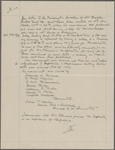Knickerbocker Trust Co., draft ALS to President and Directors. [Oct. 25-26, 1907].