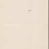 MacAlister, [John Y.], ALS to. Feb. 21, 1907.