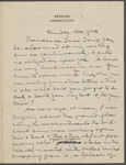 [Nunally], Francesca, AL to. Nov. 1, 1908.