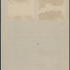 Two photographs of SLC walking in snow at Stormfield, Redding, CT, 1908.