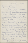 Parker, [Rev. Edwin P.], ALS to. Dec. 24, 1880.