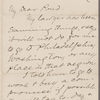 Pond, [Major James Burton], ALS to. Sep. 27, [1876].